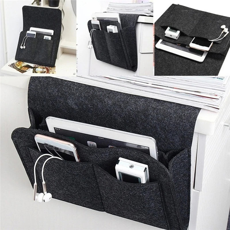 Felt Bedside Storage Bag Organizer