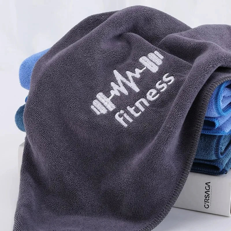 Grey Unisex Gym Towel