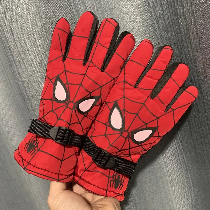 Children Gloves Spider Man