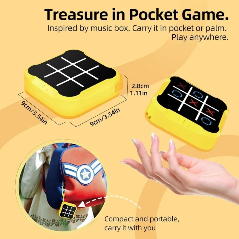Portable Electronic Tic-Tac-Toe Game