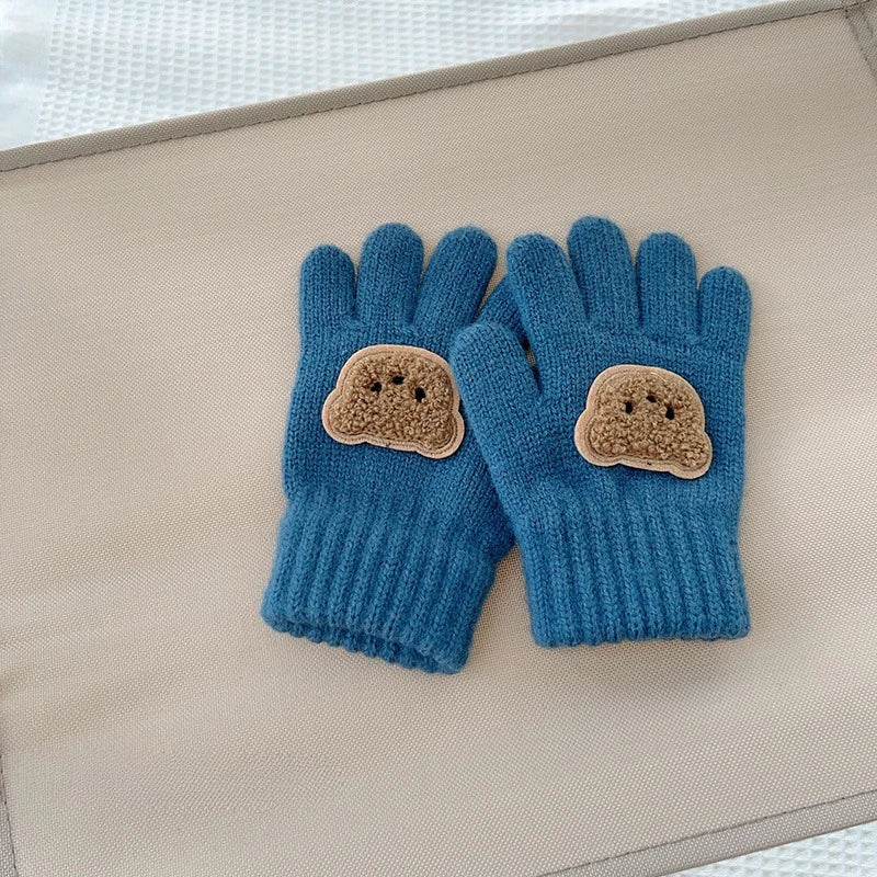 Kids Thick Bear Mittens