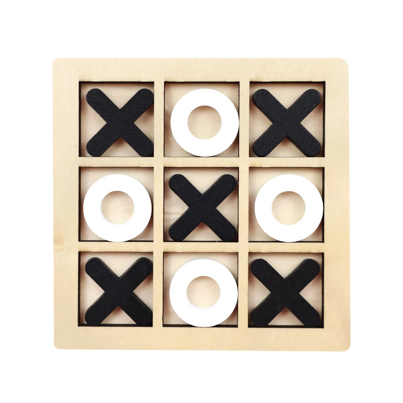 Montessori Wooden Mini Chess Puzzle