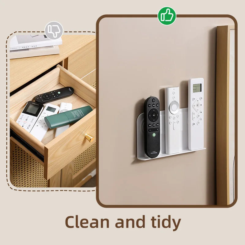 Magnetic Wall-Mount Remote Holder