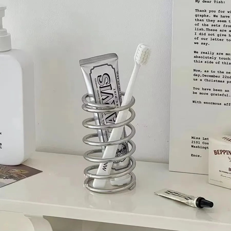Stainless Steel Toothbrush Holder