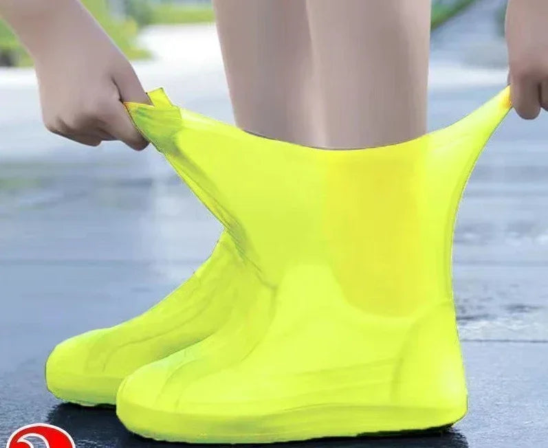 1 Pair Silicone Waterproof Shoe Covers