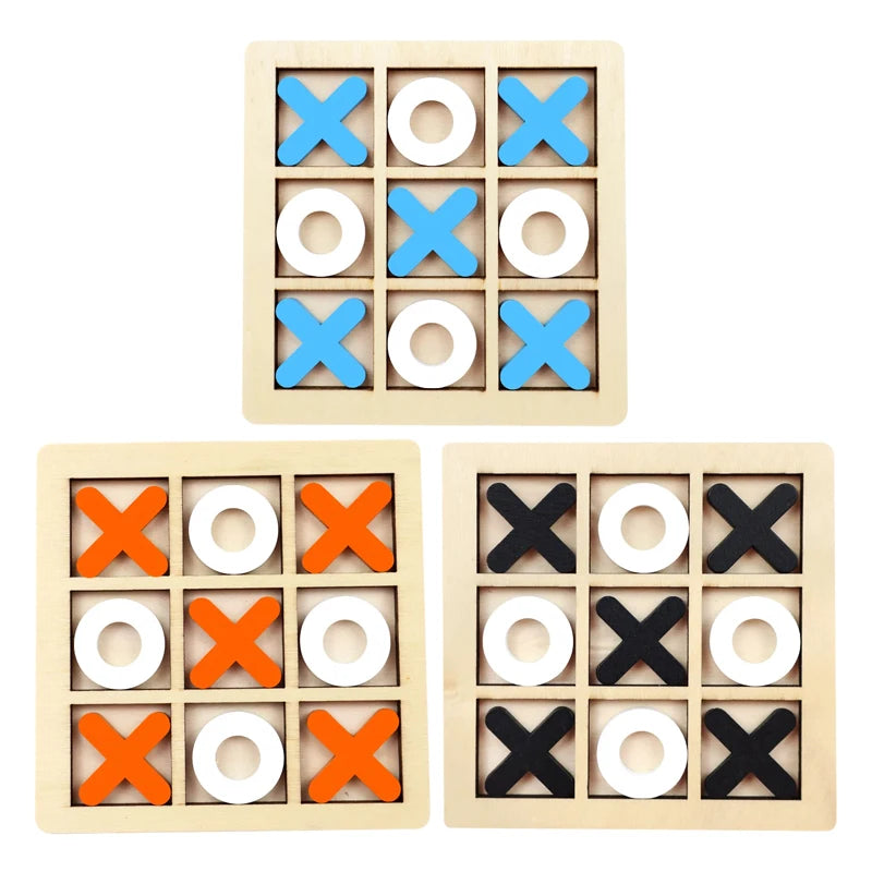Montessori Wooden Mini Chess Puzzle