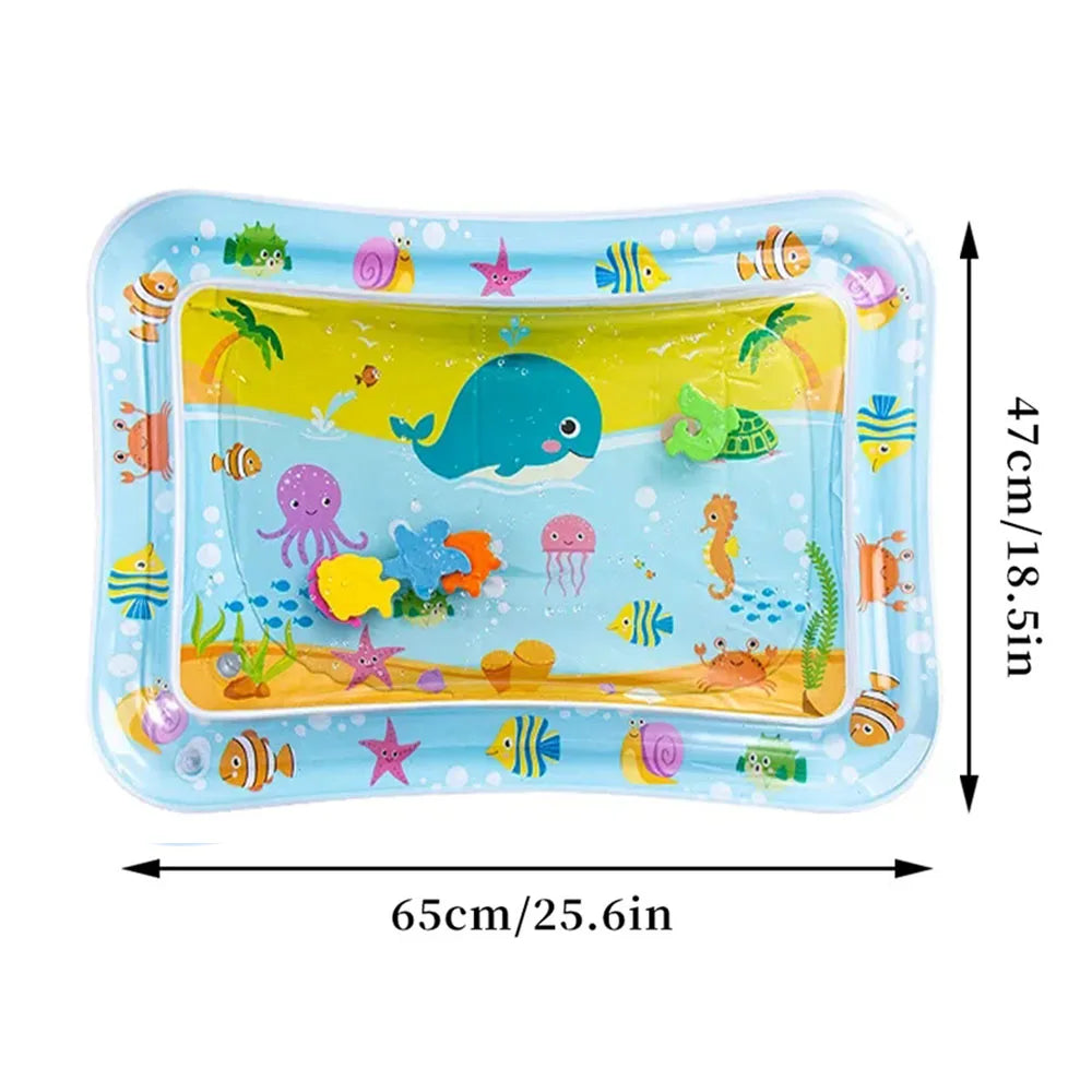 Inflatable Baby Water Play Mat – Tummy Time Activity for Infants