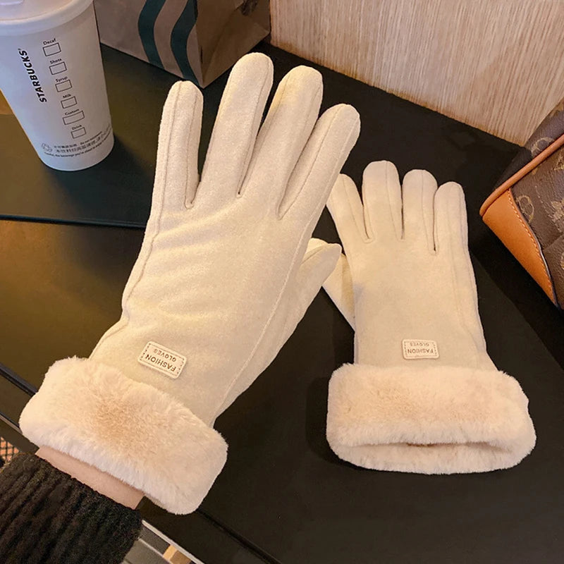 Women Winter Gloves Outdoor Warmth